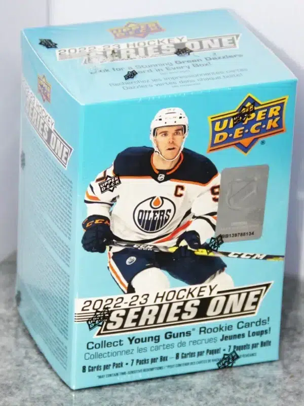 2022-23 Upper Deck Hockey Series 1 Blaster Box - Sealed - front