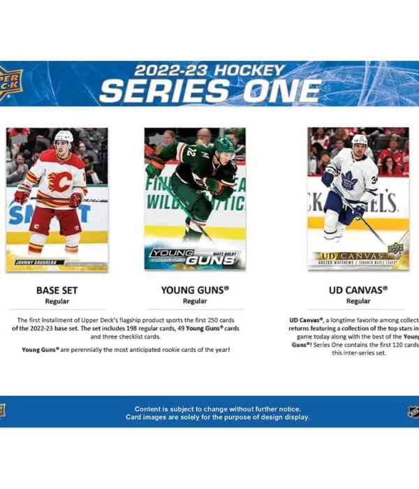 2022-23 Upper Deck Hockey Series 1 Blaster Box - Sealed - supplier2