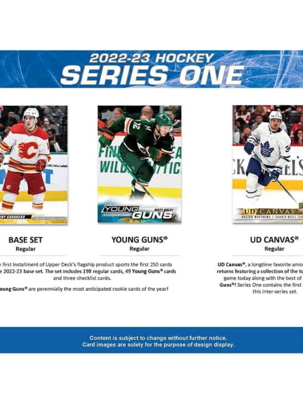 2022-23 Upper Deck Hockey Series 1 Blaster Box - Sealed - supplier2