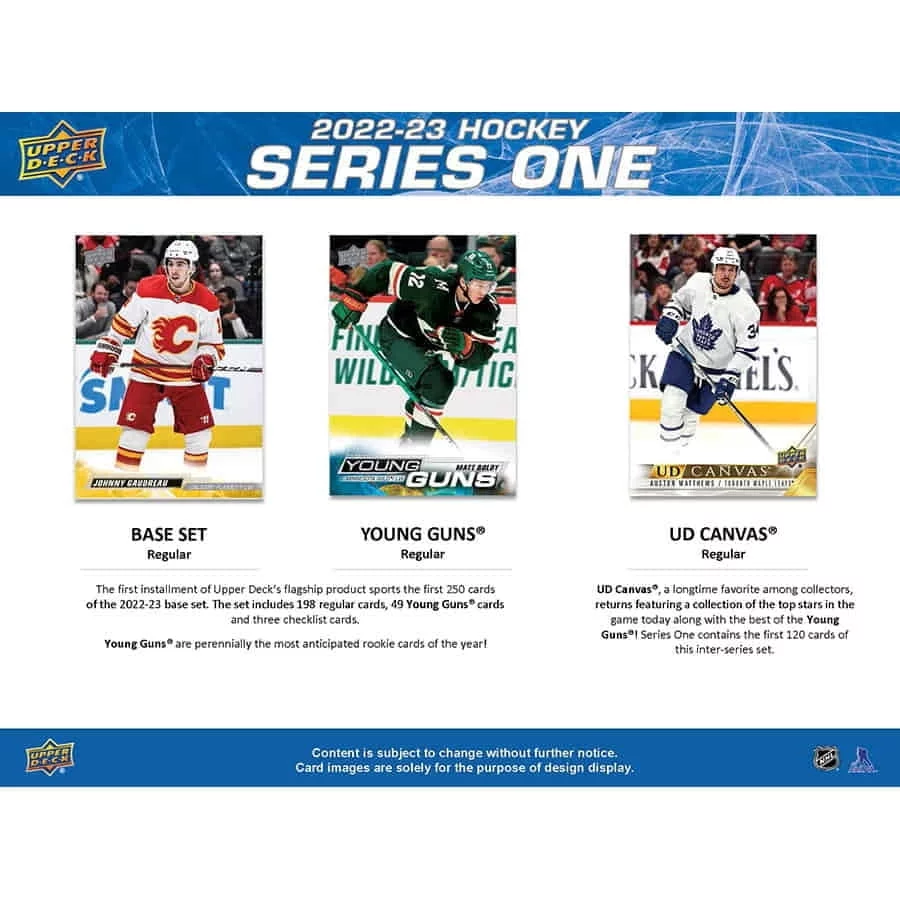 2022-23 Upper Deck Hockey Series 1 Blaster Box - Sealed - supplier2