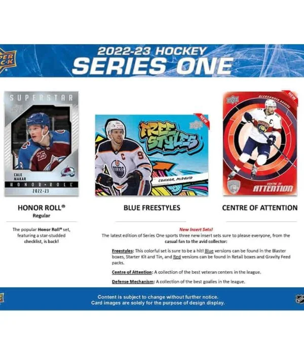 2022-23 Upper Deck Hockey Series 1 Blaster Box - Sealed - supplier3