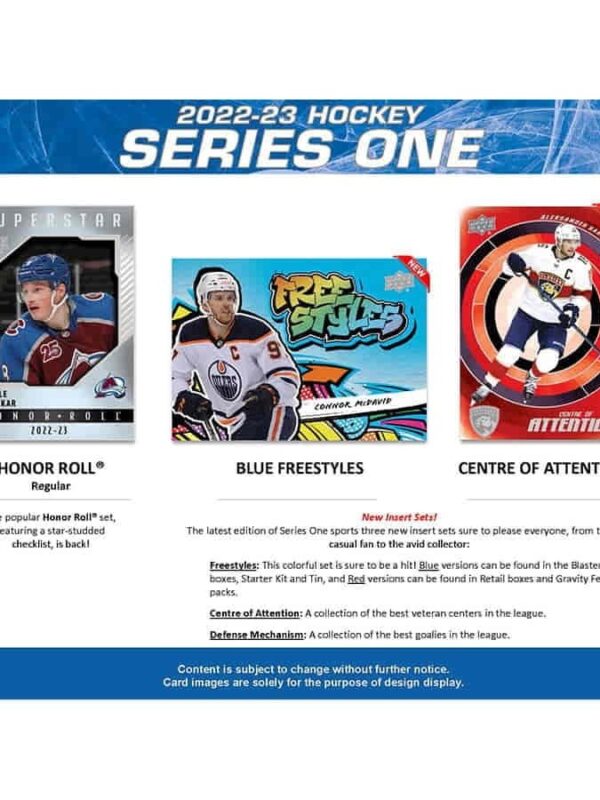 2022-23 Upper Deck Hockey Series 1 Blaster Box - Sealed - supplier3