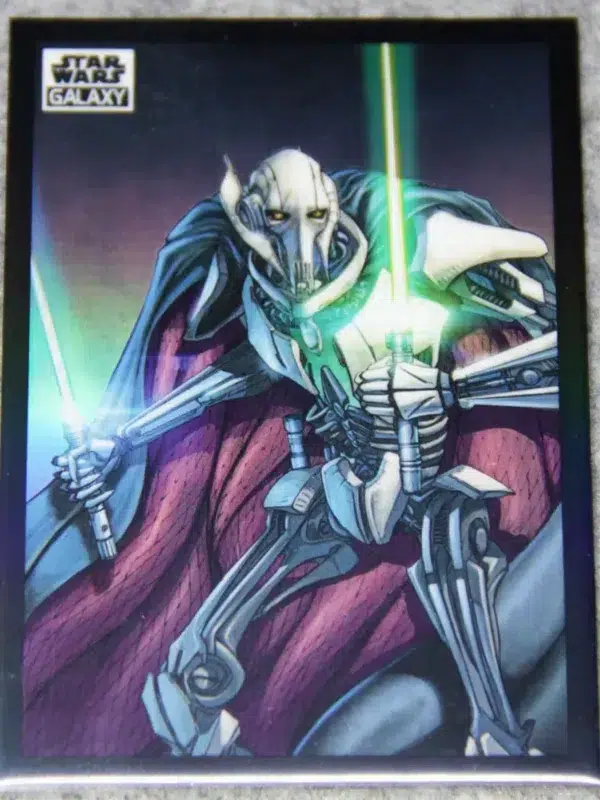 2022 General Grievous #54 Topps Star Wars Galaxy Prism Refractor - front