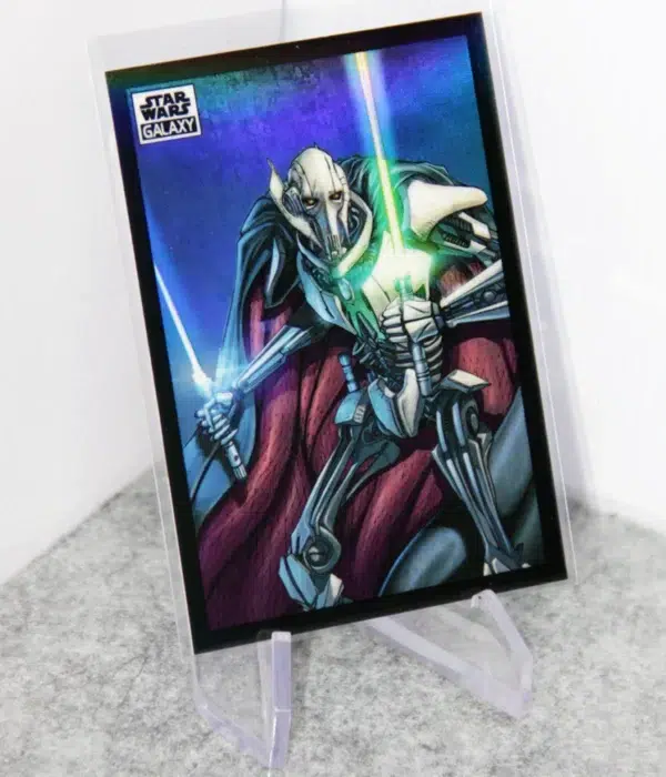 2022 General Grievous #54 Topps Star Wars Galaxy Prism Refractor - stand