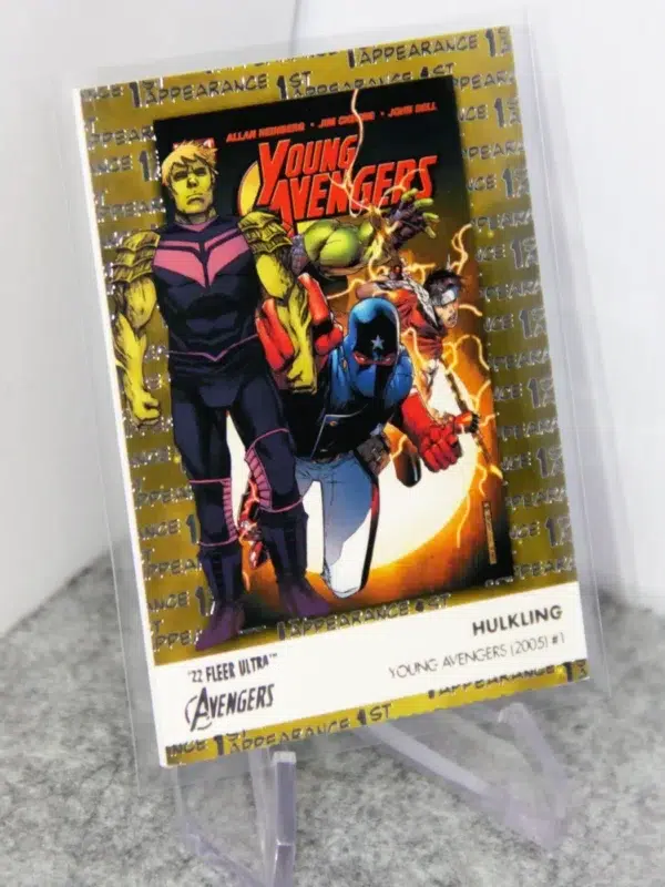 2022 Hulkling #FA-13 Upper Deck Marvel Fleer Ultra Young Avengers Silver Foil - stand