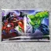 2022 Onslaught vs Avengers #EB-13 Upper Deck Marvel Fleer Ultra Avengers Greatest Battles Silver Foil - front