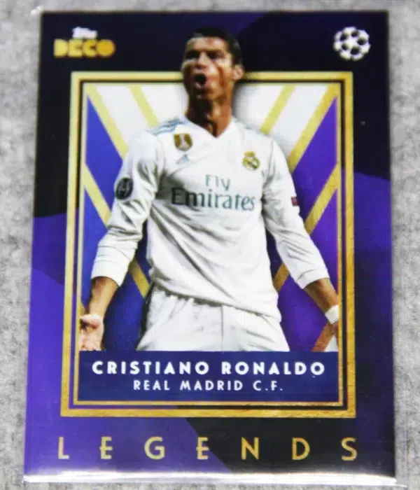 2023-24 Cristiano Ronaldo #2 Topps Deco UEFA Champions League Legends - front