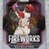 2023 Elly De La Cruz #F7 Panini Prizm Fireworks - front