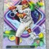 2023 Joey Meneses #89 Topps Chrome Cosmic Nucleus RC - front