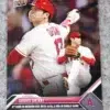2023 Shohei Ohtani #505 Topps Now 2 HRs and 10ks in SG - front