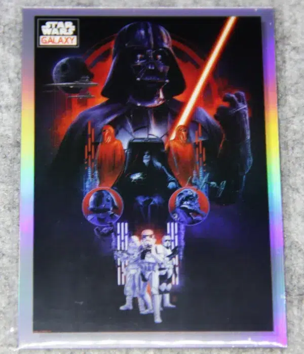 2023 The Dark Side #81 Topps Star Wars Galaxy Prism Refractor - front