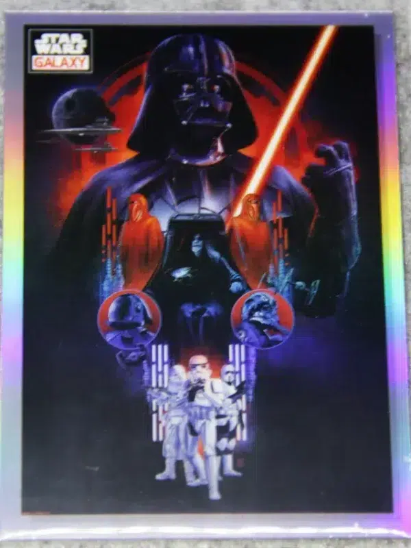 2023 The Dark Side #81 Topps Star Wars Galaxy Prism Refractor - front