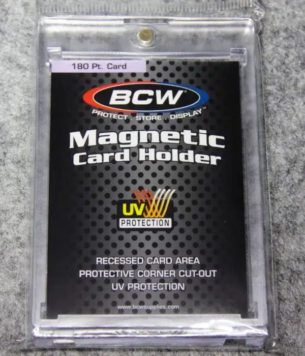 BCW Magnetic Card Holder 180pt - front