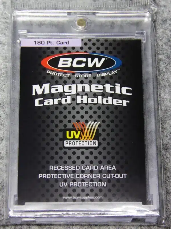 BCW Magnetic Card Holder 180pt - front