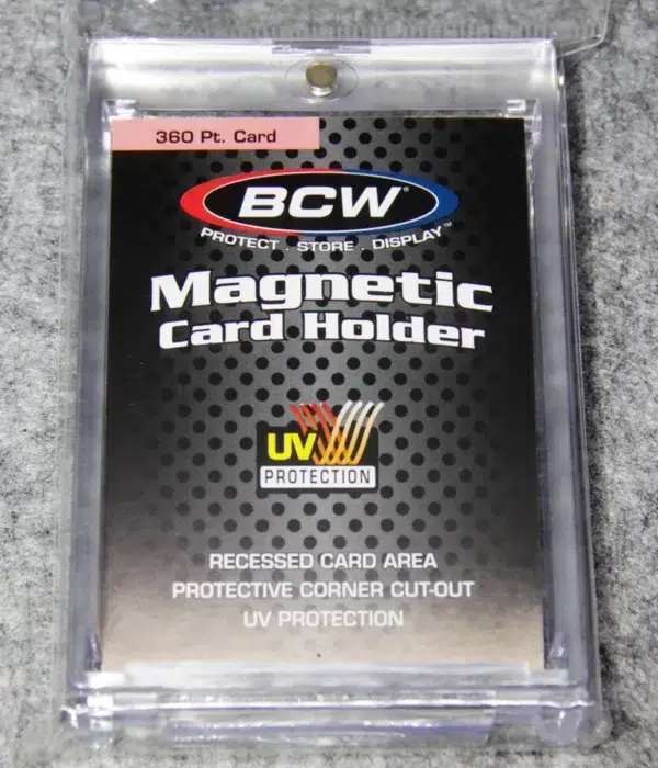 BCW Magnetic Card Holder 360pt - front