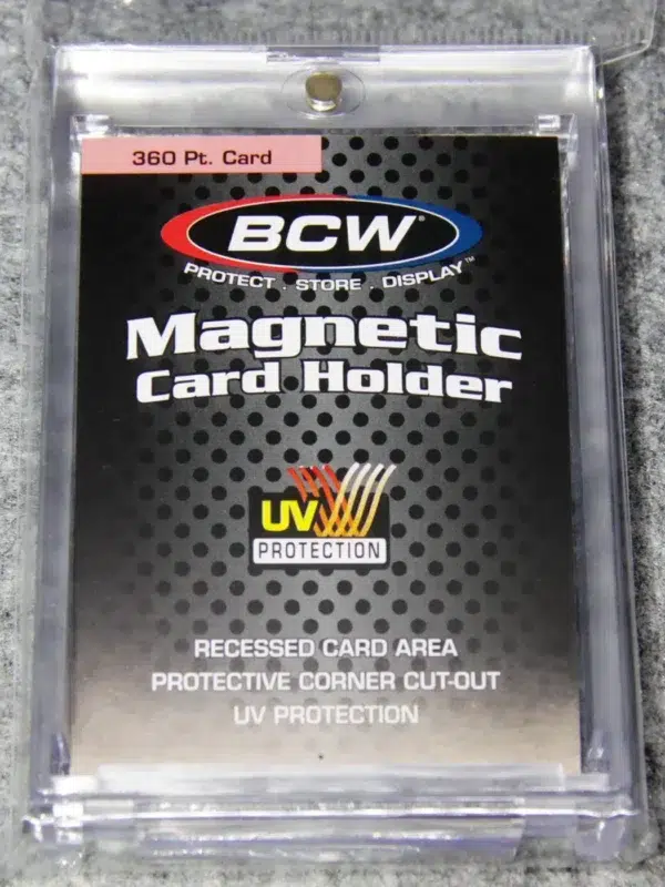 BCW Magnetic Card Holder 360pt - front
