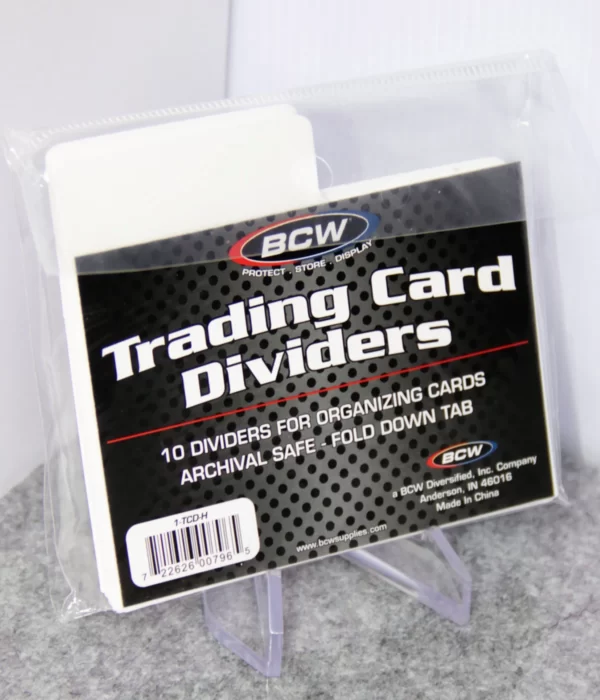 BCW Trading Card Dividers Horizontal - stand