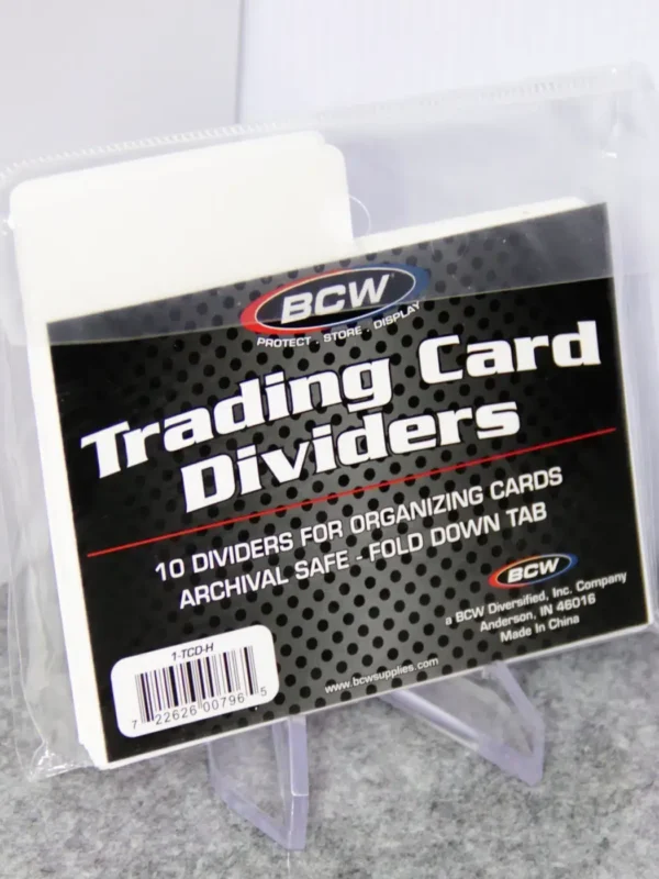 BCW Trading Card Dividers Horizontal - stand