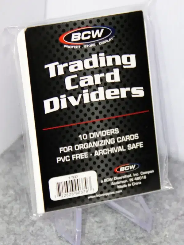 BCW Trading Card Dividers - stand