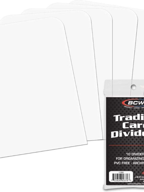 BCW Trading Card Dividers - supplier