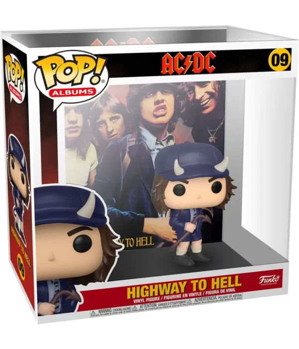 Funko POP! Albums AC-DC #09 Highway to Hell + Vinyl Figure - front
