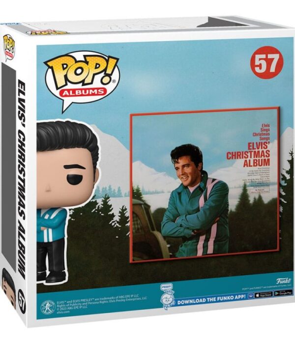 Funko POP! Albums Elvis Presley #57 Elvis' Christmas Album + Vinyl Figure - back