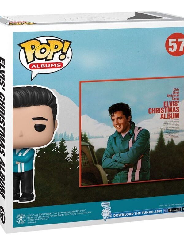 Funko POP! Albums Elvis Presley #57 Elvis' Christmas Album + Vinyl Figure - back