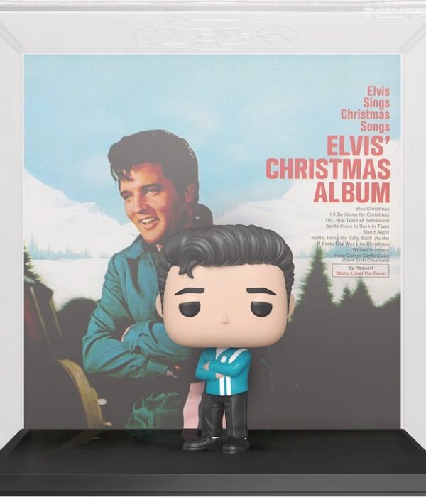 Funko POP! Albums Elvis Presley #57 Elvis' Christmas Album + Vinyl Figure - box