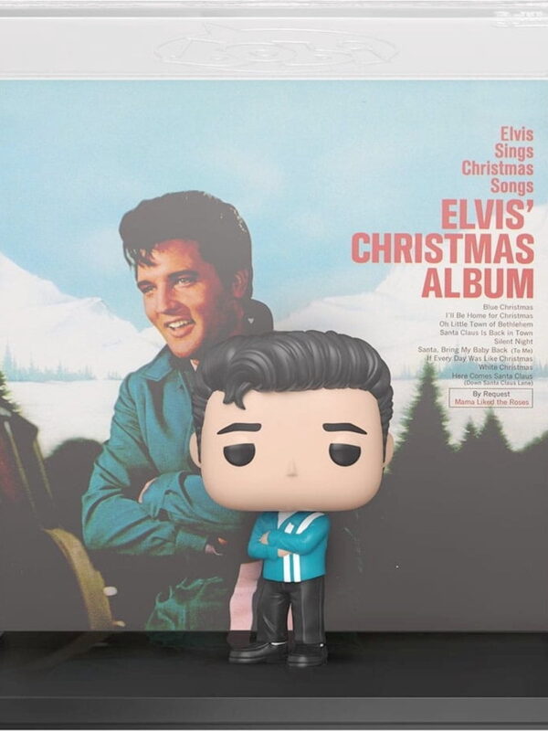 Funko POP! Albums Elvis Presley #57 Elvis' Christmas Album + Vinyl Figure - box