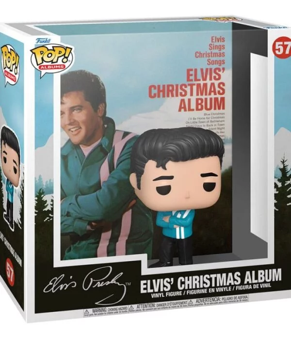 Funko POP! Albums Elvis Presley #57 Elvis' Christmas Album + Vinyl Figure - front