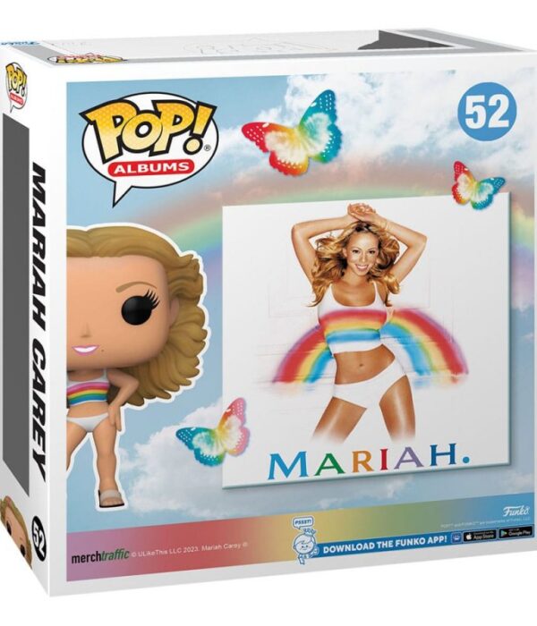 Funko POP! Albums Mariah Carey #52 Rainbow + Vinyl Figure - back