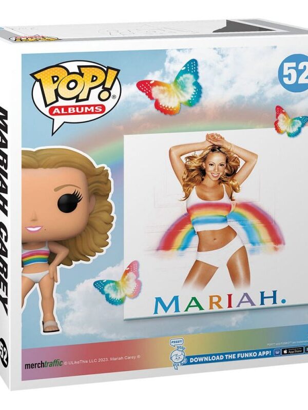 Funko POP! Albums Mariah Carey #52 Rainbow + Vinyl Figure - back