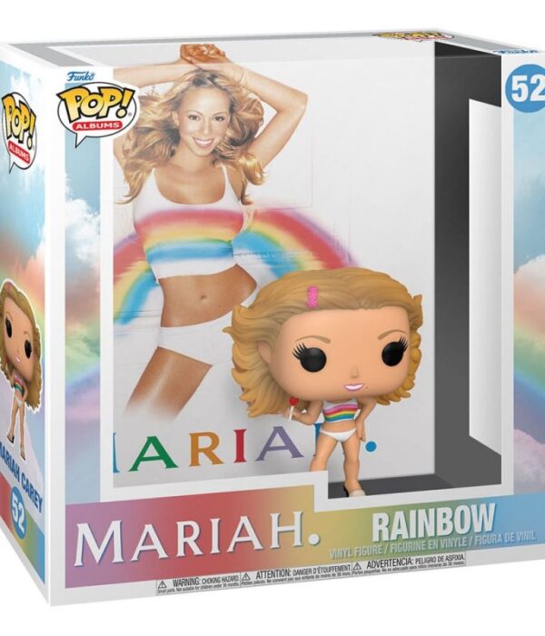 Funko POP! Albums Mariah Carey #52 Rainbow + Vinyl Figure - front