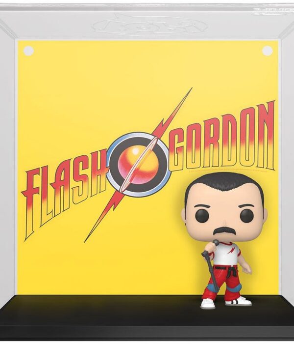 Funko POP! Albums Queen Freddie Mercury #30 Flash Gordon + Vinyl Figure - box
