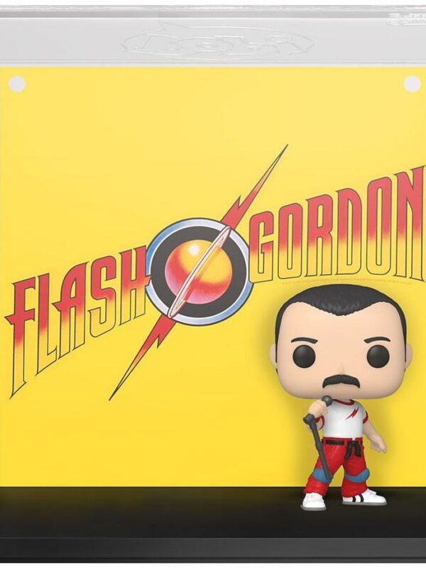 Funko POP! Albums Queen Freddie Mercury #30 Flash Gordon + Vinyl Figure - box