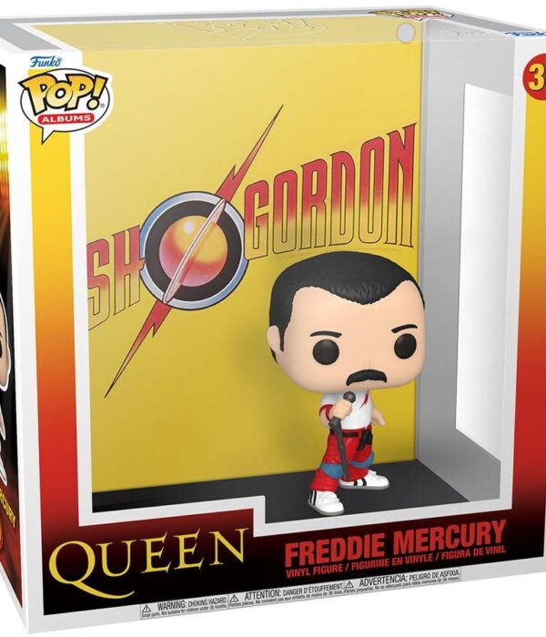 Funko POP! Albums Queen Freddie Mercury #30 Flash Gordon + Vinyl Figure -front