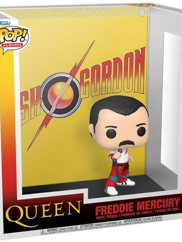 Funko POP! Albums Queen Freddie Mercury #30 Flash Gordon + Vinyl Figure -front
