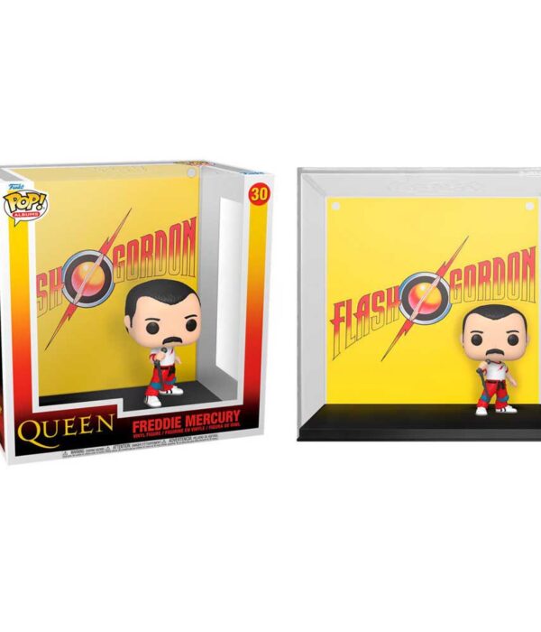 Funko POP! Albums Queen Freddie Mercury #30 Flash Gordon + Vinyl Figure - overview