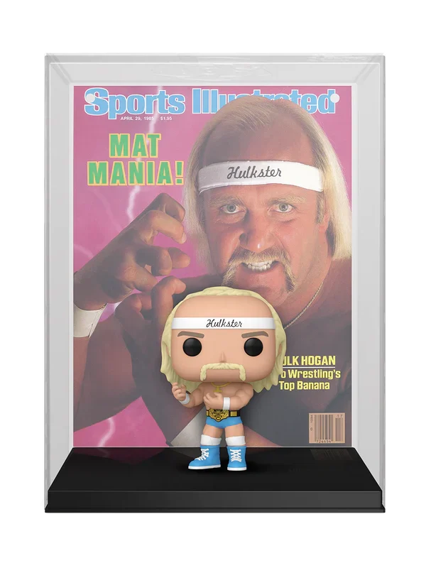 Funko POP! Hulk Hogan #01 Sports Illustrated Magazine Cover + Vinyl Figure - box