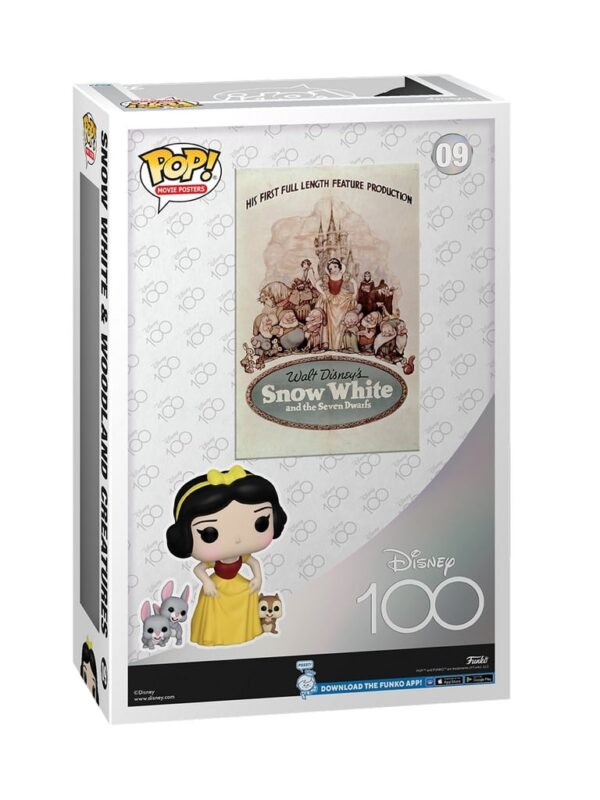 Funko POP! Movie Posters Snow White & Woodland Creatures #09 Disney 100 + Vinyl Figure - back