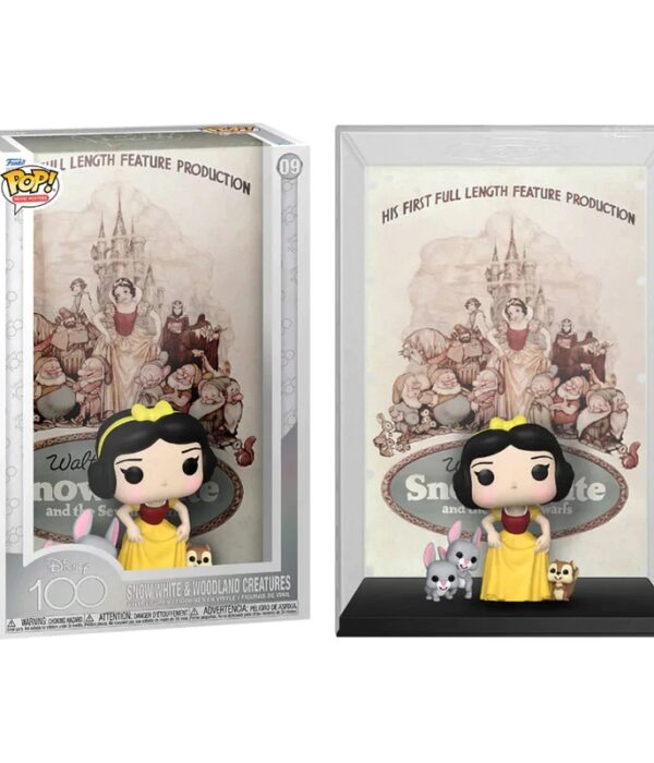 Funko POP! Movie Posters Snow White & Woodland Creatures #09 Disney 100 + Vinyl Figure - overview