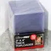 Ultra PRO Clear Think Toploaders 3 x 4 100pt - stand
