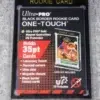 Ultra PRO One-Touch Magnetic Holder 35pt Black Border Rookie Gold - front