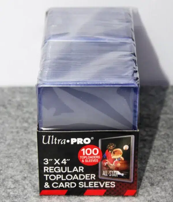 Ultra PRO Regular Toploaders 3 x 4 35pt & Card Sleeves Combo - front