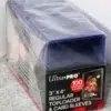 Ultra PRO Regular Toploaders 3 x 4 35pt & Card Sleeves Combo - stand