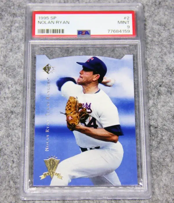 1995 Nolan Ryan #2 Upper Deck SP PSA 9 MINT - front