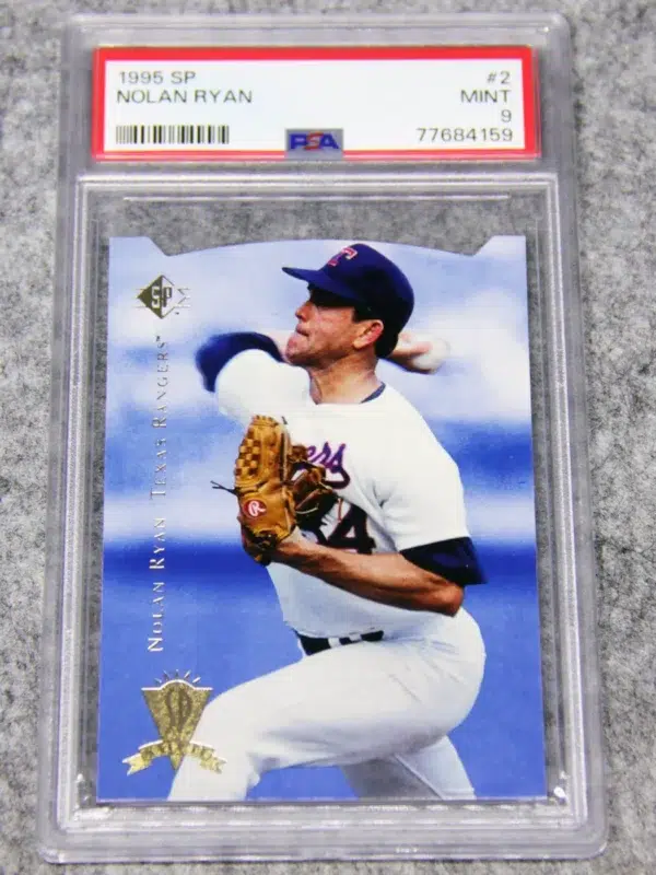 1995 Nolan Ryan #2 Upper Deck SP PSA 9 MINT - front