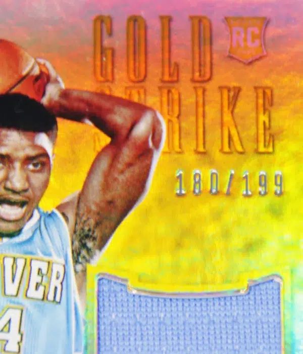 2014-15 Gary Harris #31 Panini Gold Standard Gold Strike Auto RC SN#180 - detail