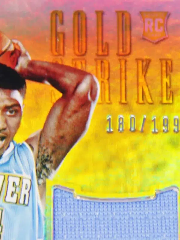 2014-15 Gary Harris #31 Panini Gold Standard Gold Strike Auto RC SN#180 - detail