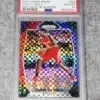 2017-18 Clint Capela #258 Panini Prizm Red White Blue Prizm PSA 10 GEM MT - front